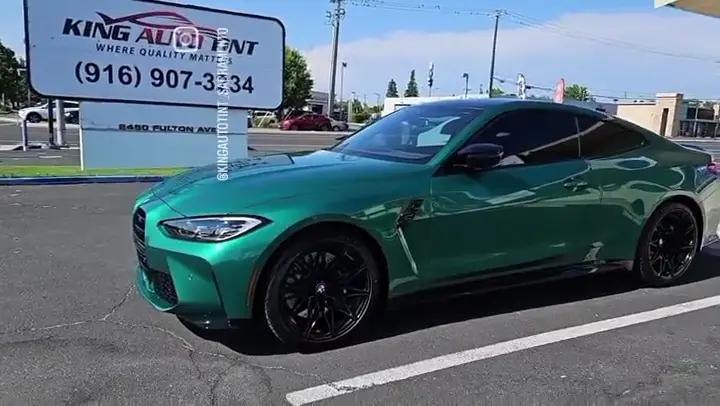 BMW M4 window tint