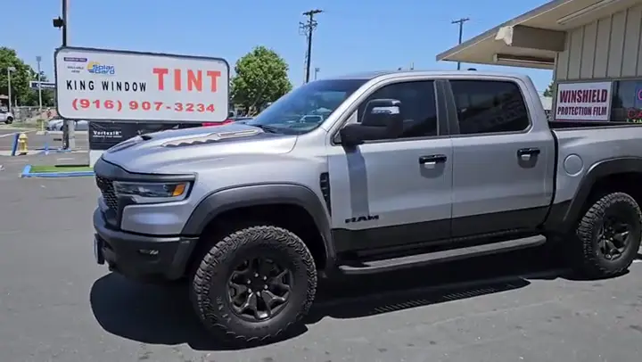 Ram 1500 TRX window tint